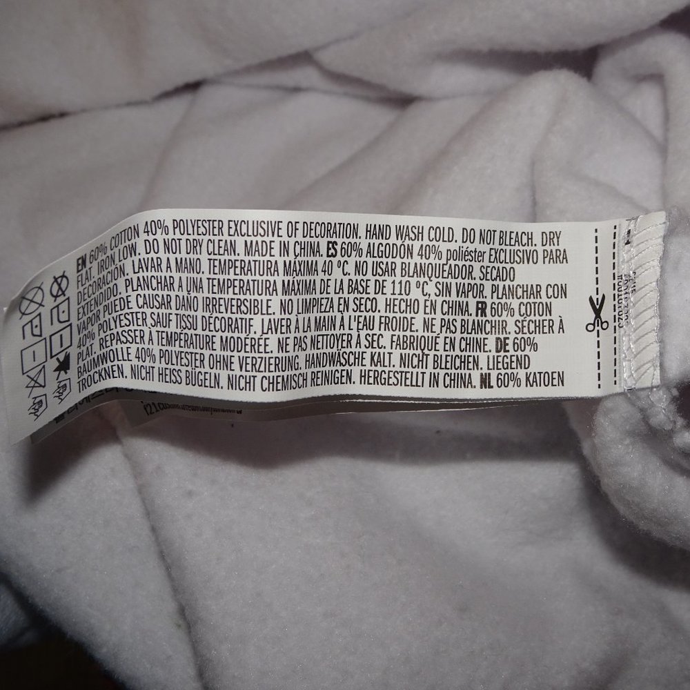 Pony x Forever 21+ Cropped White Hoodie - Picture 6 of 6